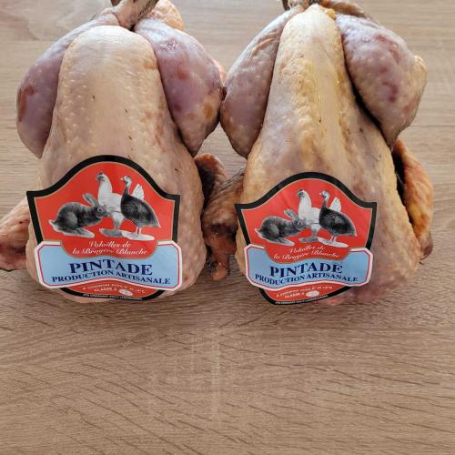 Pintades transformées