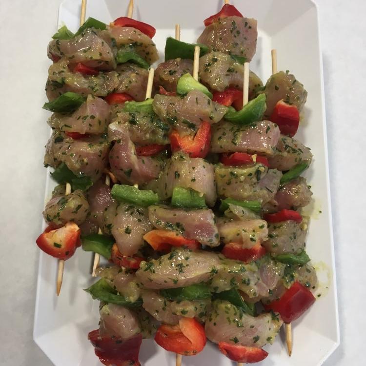 Brochette maraîchère
